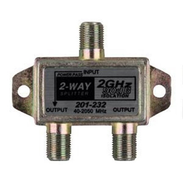 JR PRODUCTS 47355 2-Way Digital Line Splitter - 2.4 Ghz, Jr Products, Mfr#: J45-47355